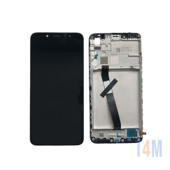 TOUCH+DISPLAY COM FRAME XIAOMI REDMI 7A 5.45" PRETO